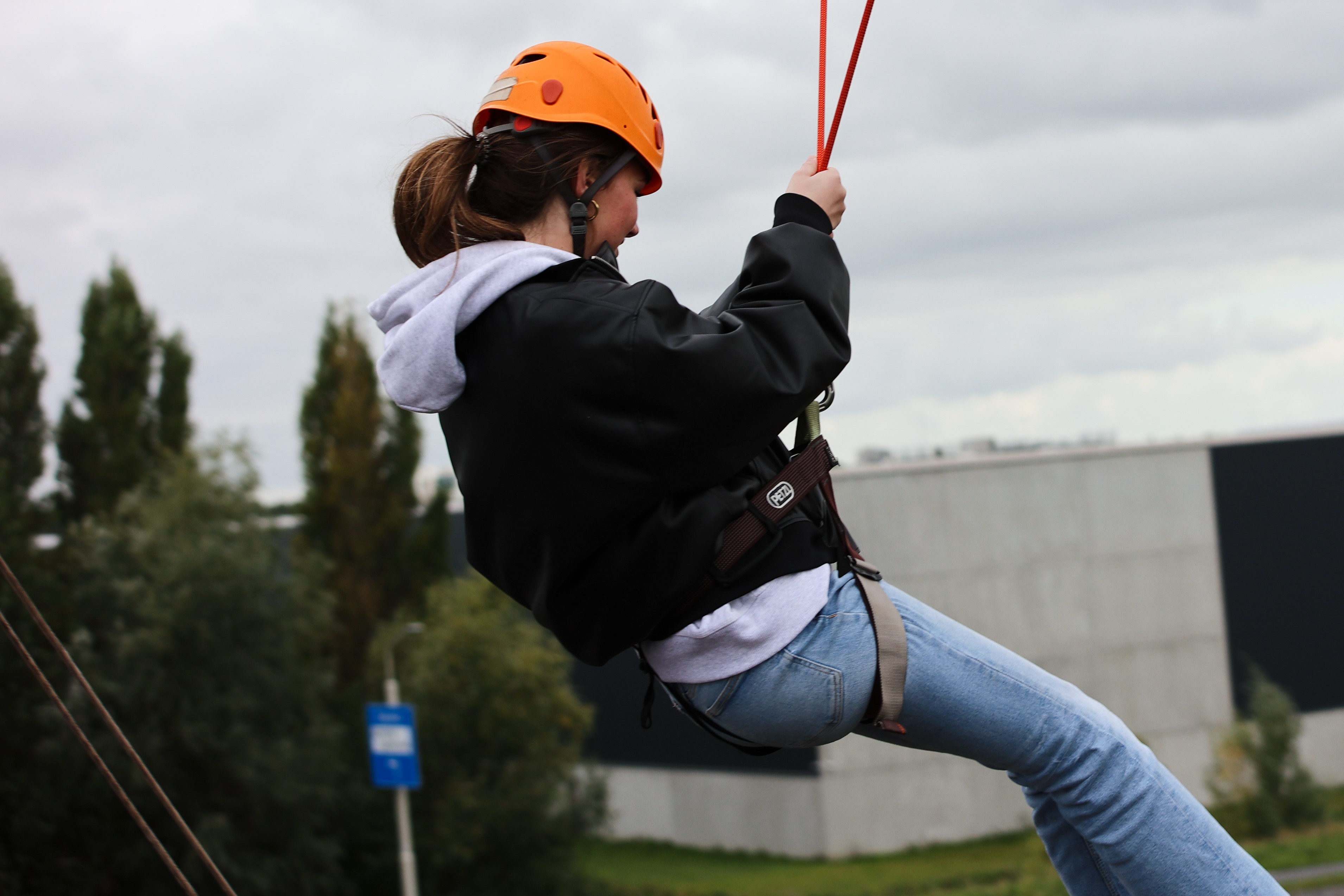 Family day zipline emma